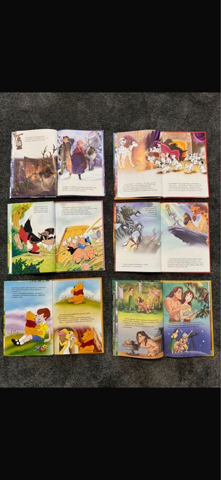 Conjunto 6 livros Disney
