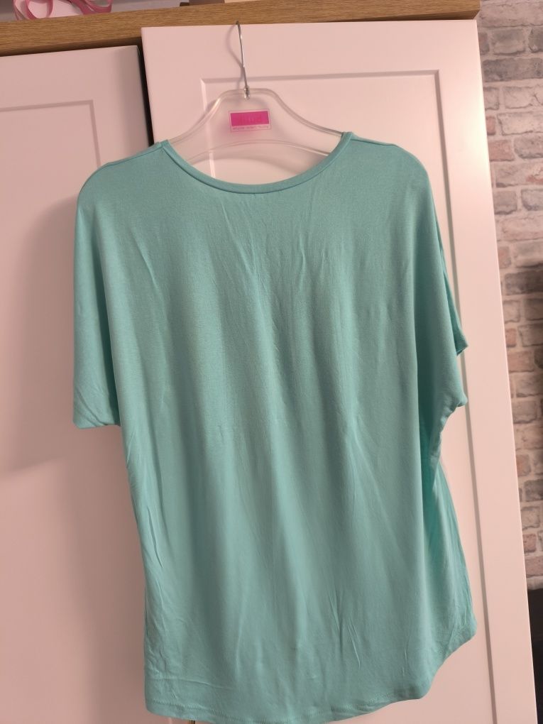 Bluzka t-shirt z krótkim rękawem, rozmiar L (40)