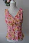 Jedwabna bluzka silk jedwab r.M vintage