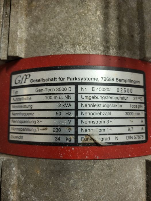 Agregat , Briggs  & stratton  profesjonalny sprzęt