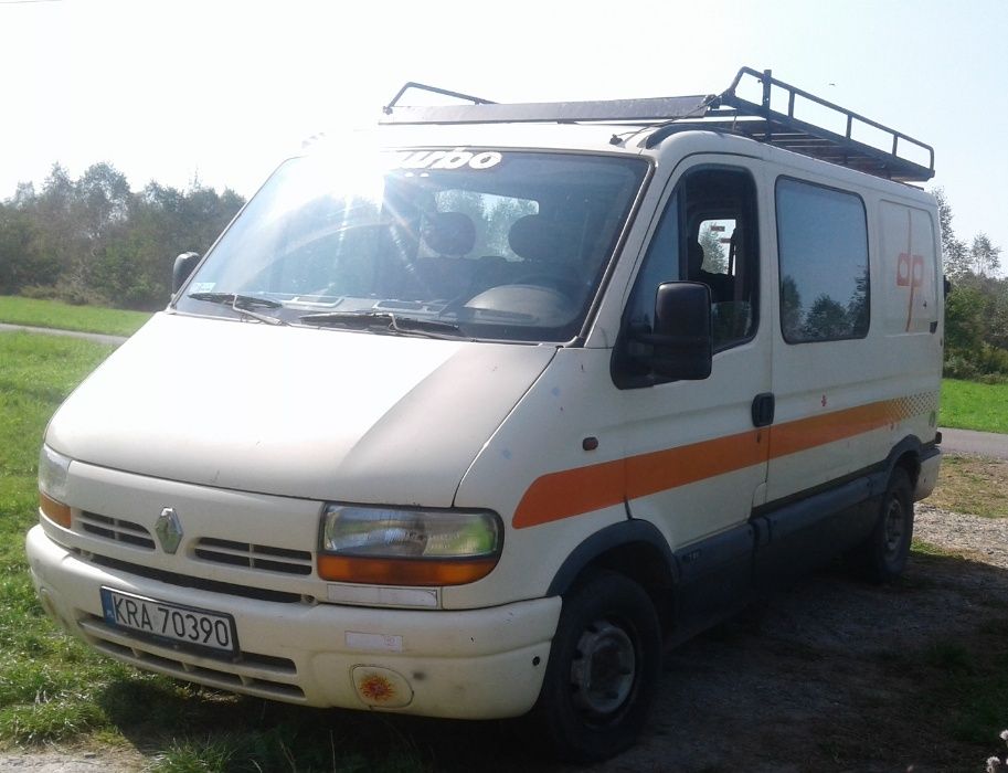 Bagażnik Dachowy ze Spojlerem i Rolką Załadunkową RENAULT MASTER 1 2