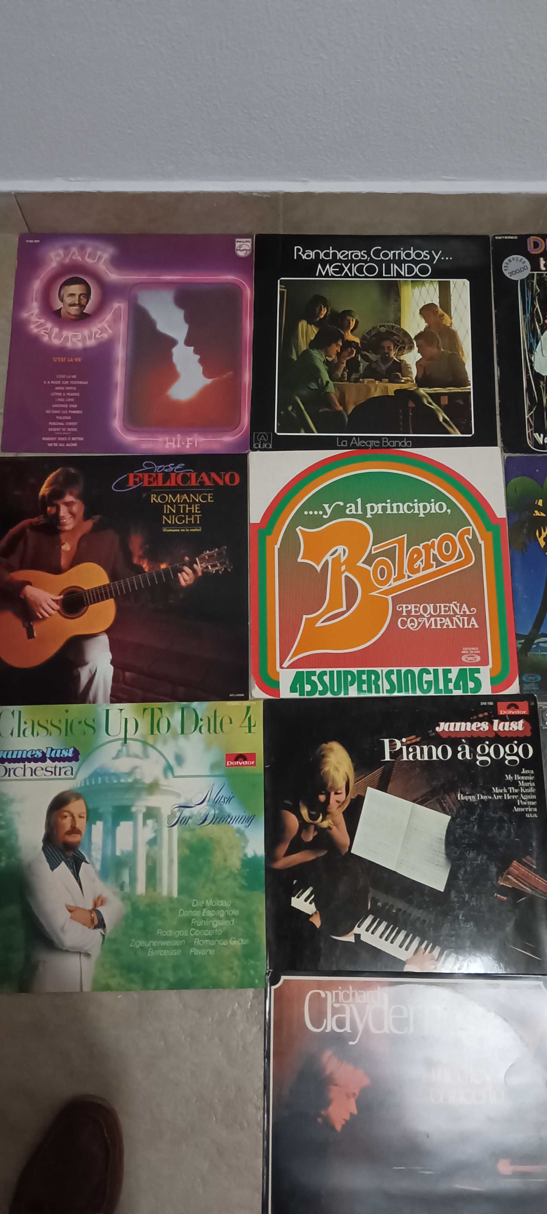 40 Discos de vinil