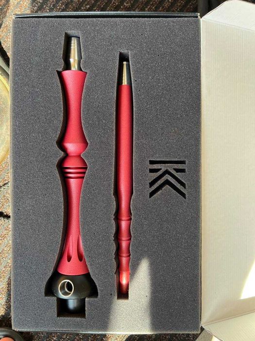 Fajka wodna (shisha) Alpha Hookah Cappa Red Matte