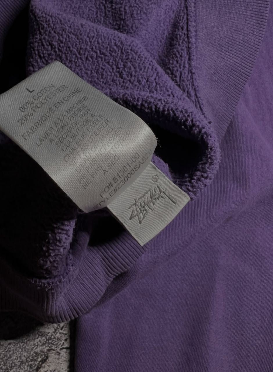 Худі Stussy фіолетове