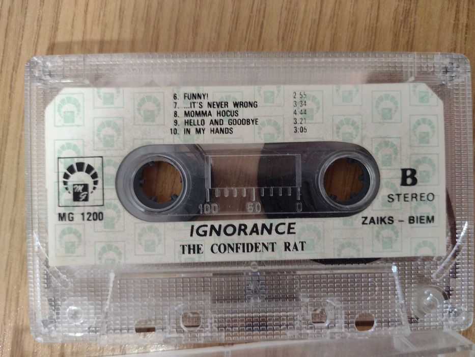 Kaseta Ignorance The Confident Rat