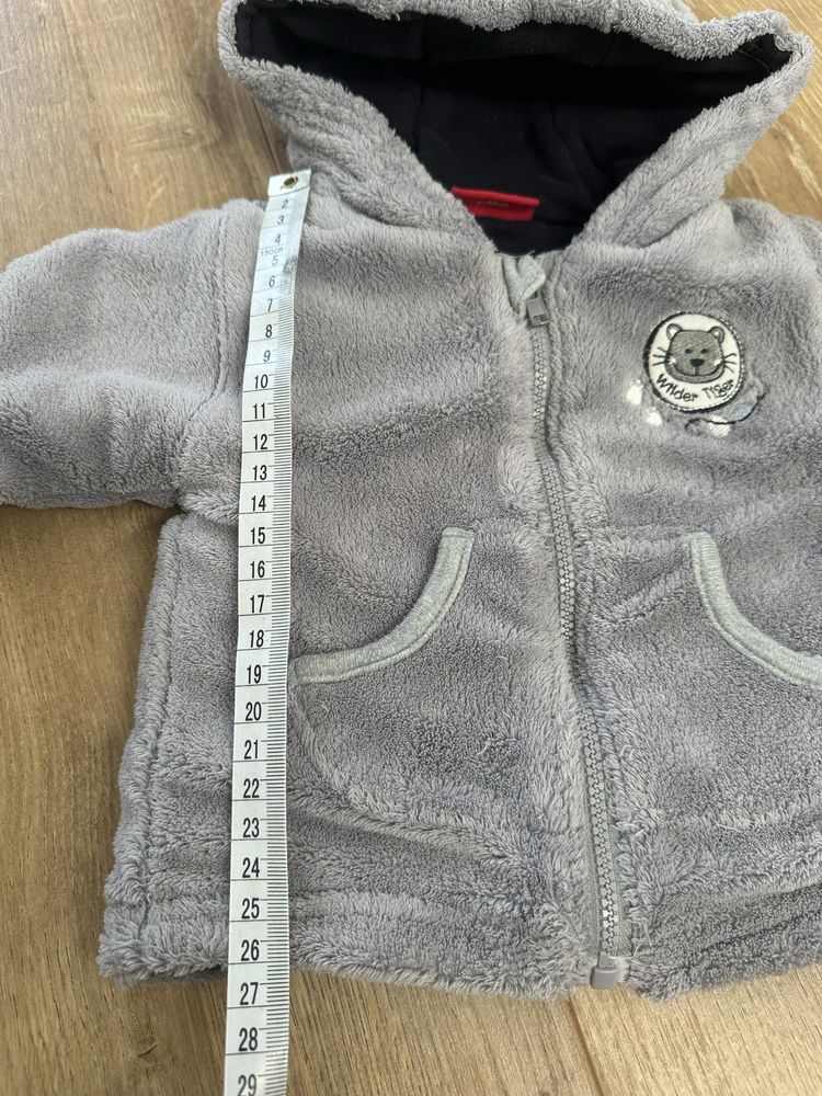 Bluza polarowa niemowlęca salt&pepper baby