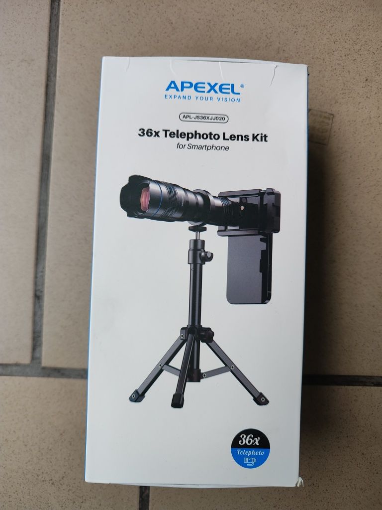 Statyw z lunetą do smartfona Apexel x36