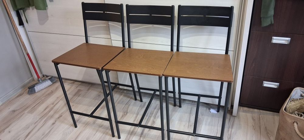 Stołek barowy z Ikei 3 sztuki