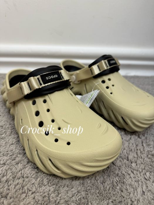 Стильні чоловічі крокси ехо Crocs Echo Clog