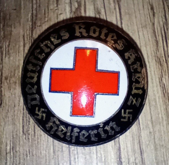 Militaria Wehrmacht Pin Cruz Vermelha Alemã