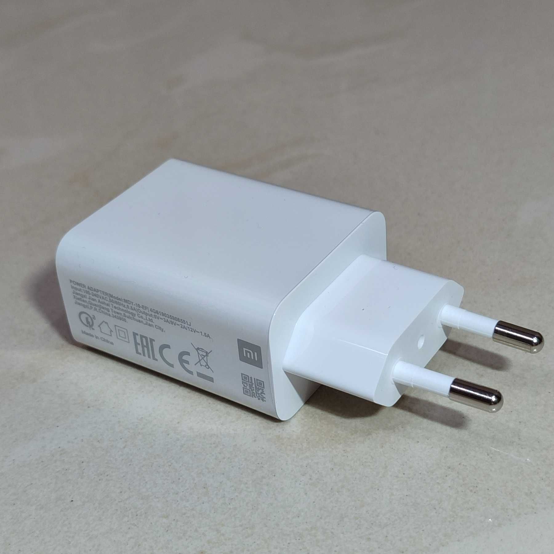 Швидка зарядка (MDY-10-EF) 18W Xiaomi + кабель, ксіомі 33W, 67W, 120W