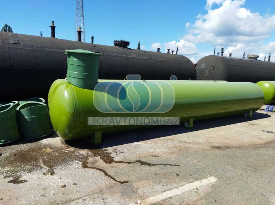 Газгольдер, ємність 9.2 м.куб, резервуар, бочка для ЗВГ