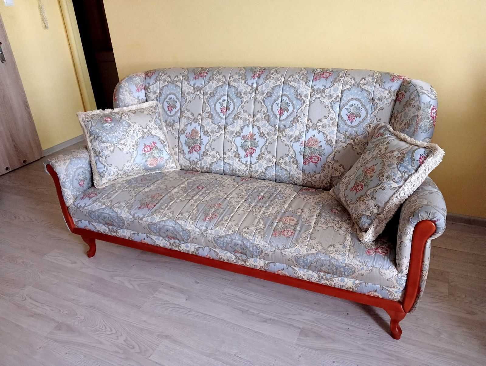 Sofa retro Black Red White