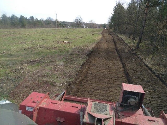 Mulczer Wgłębny Mulczer Leśny Wycinka drzew Frezowanie pni drzew