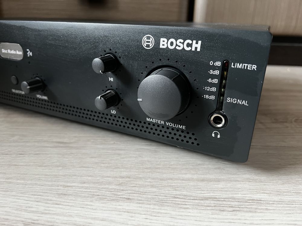 Трансляционный усилитель звука BOSCH PLE-1MA030-EU