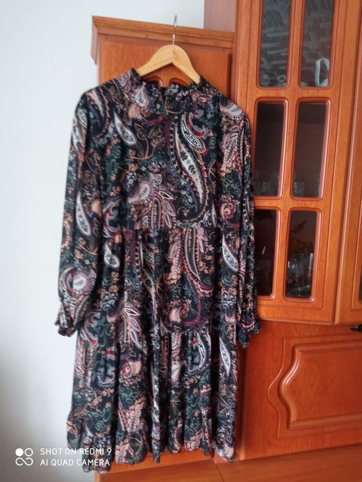 46 XXL sukienka jesienna