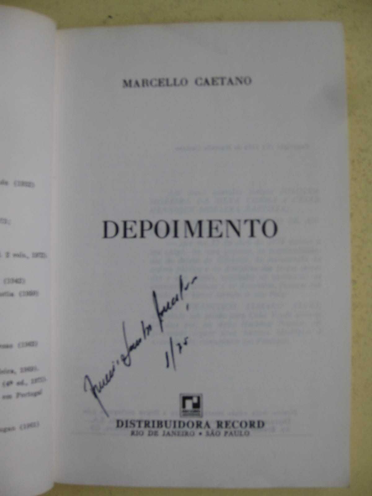 Marcelo Caetano -Depoimento