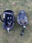Fotelik cybex platinum wraz z obrotowa baza