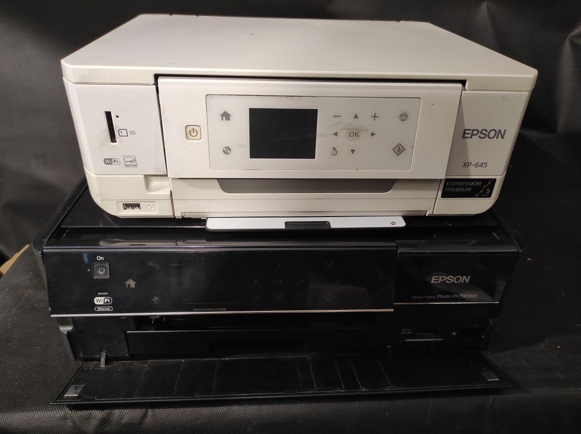 Drukarki Epson uszkodzone.