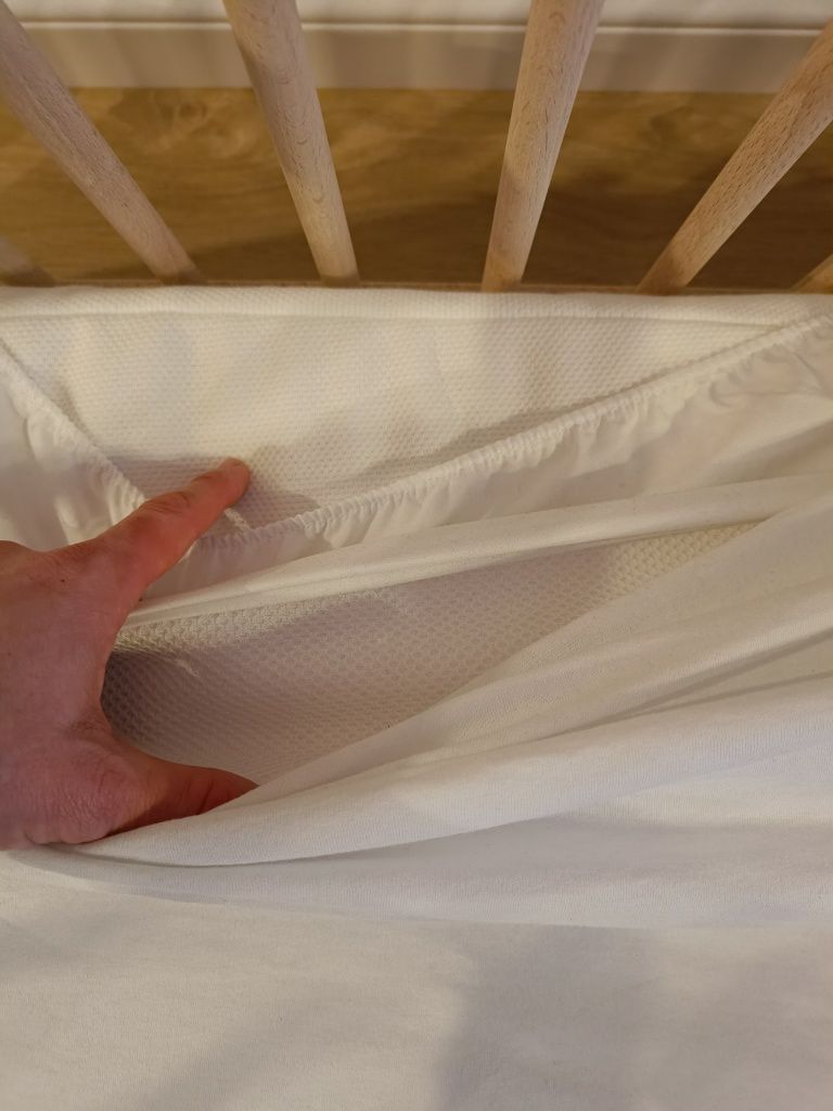 Solidne łóżeczko dziecięce SNIGLAR 120x60cm jak nowe