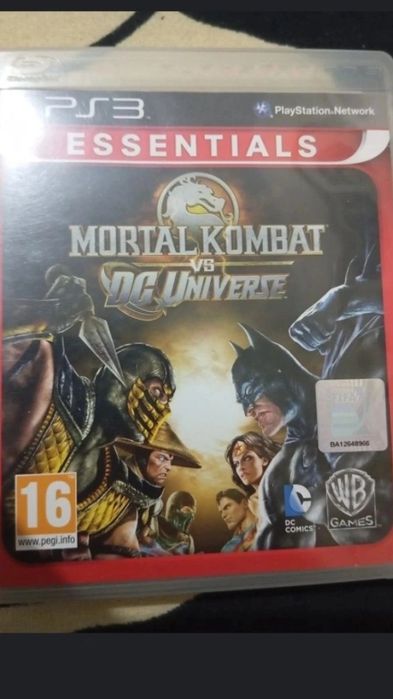 Jogo mortal Kombat vs dc universe ps3 em bom estado