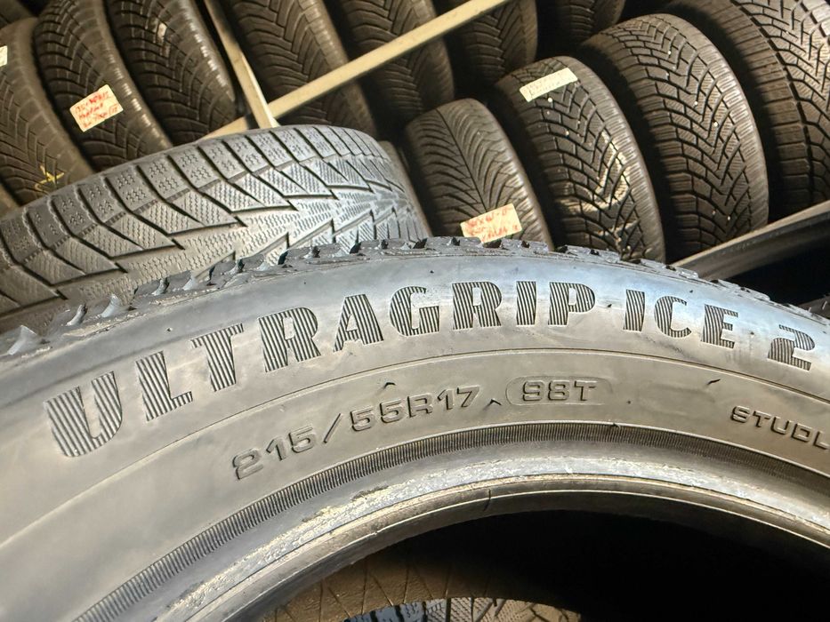 215-55 R17 98T Goodyear UltraGrip Ice 2 4шт