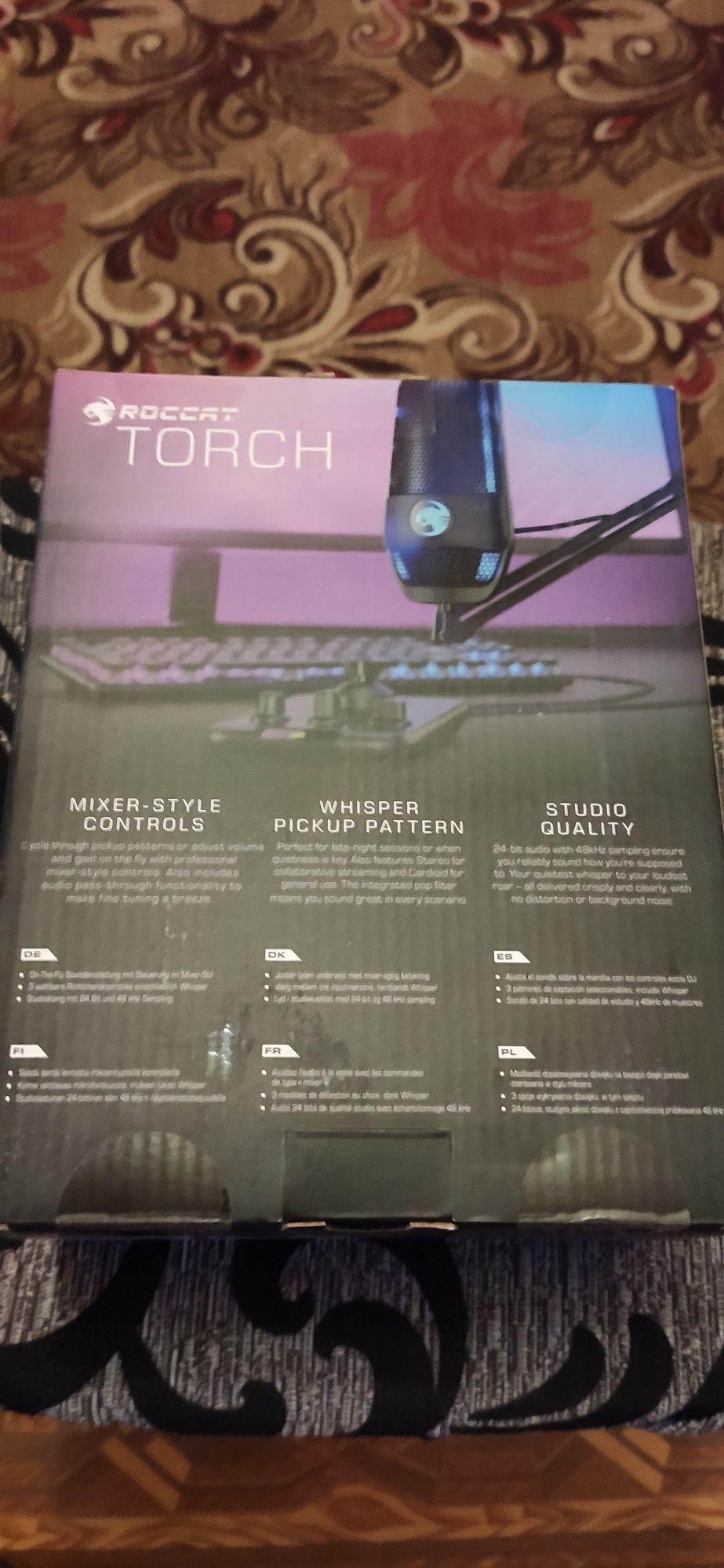 Микрофон для ПК Roccat Torch RGB (ROC-14-912)