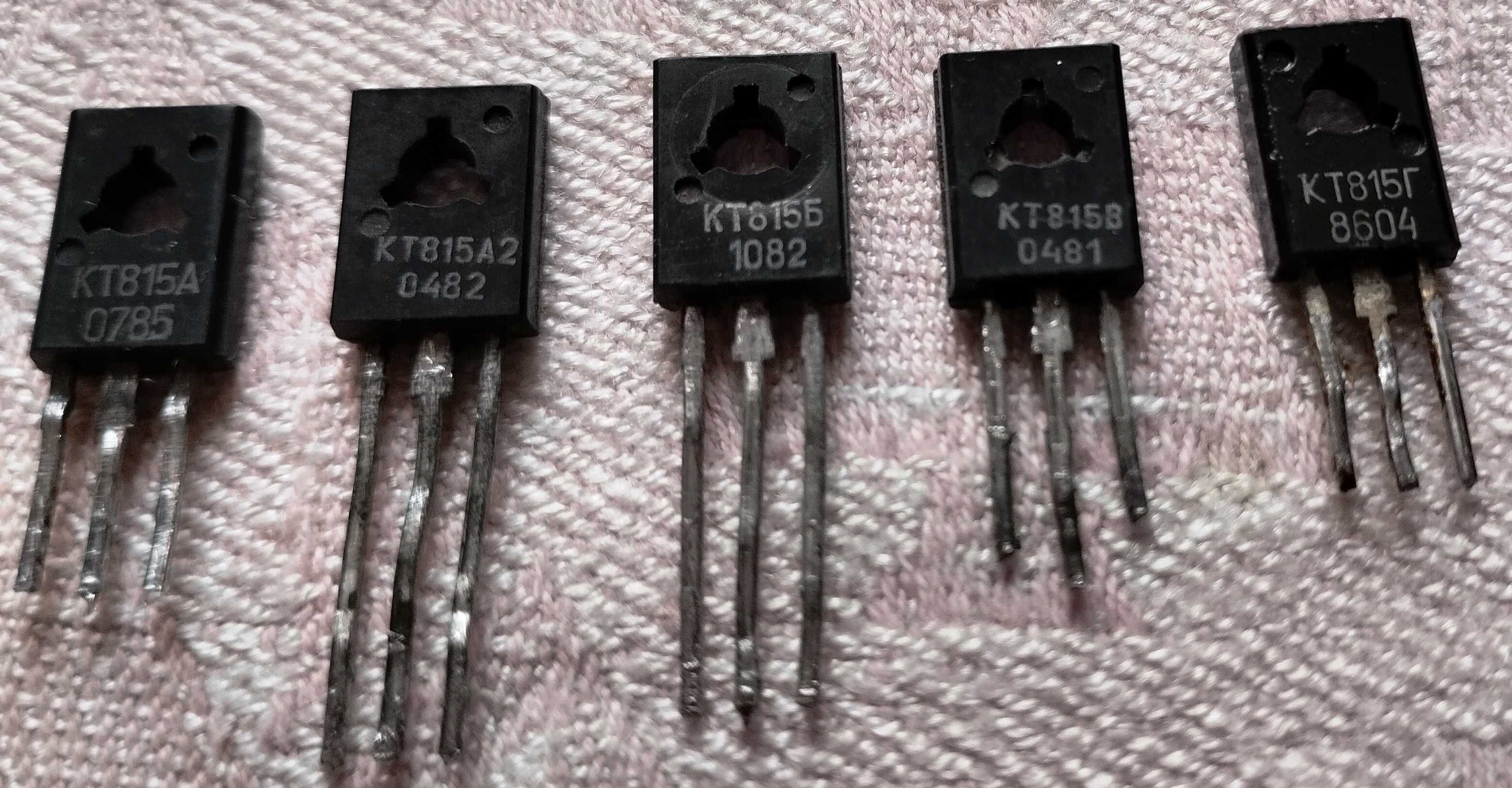 Транзистор КТ801, КТ814, КТ815, КТ816, КТ817