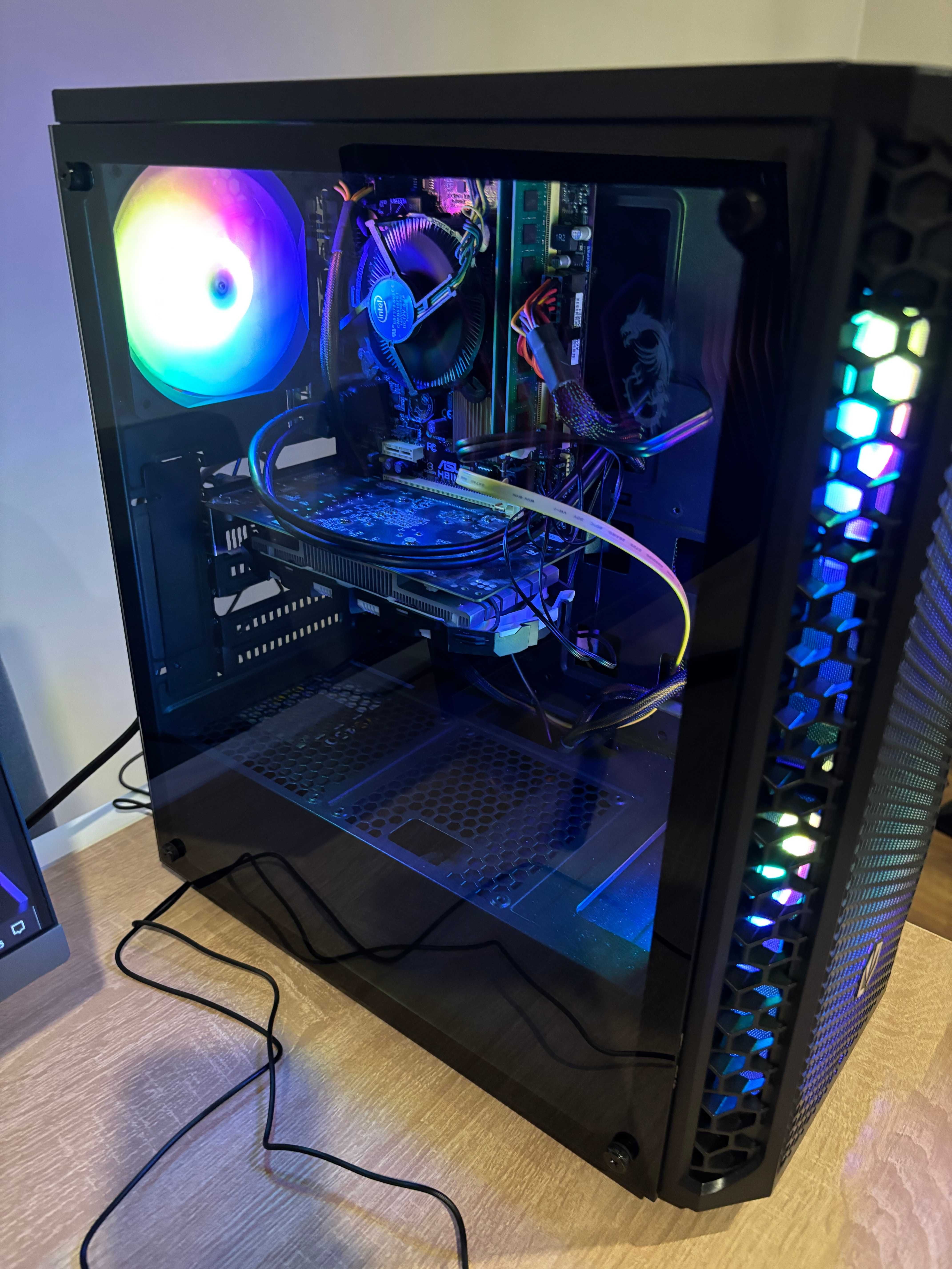 Zestaw Dla Gracza i7 8x3.9GHz/GTX/Ram-16GB/SSD+1TB/Samsung 24' IPS