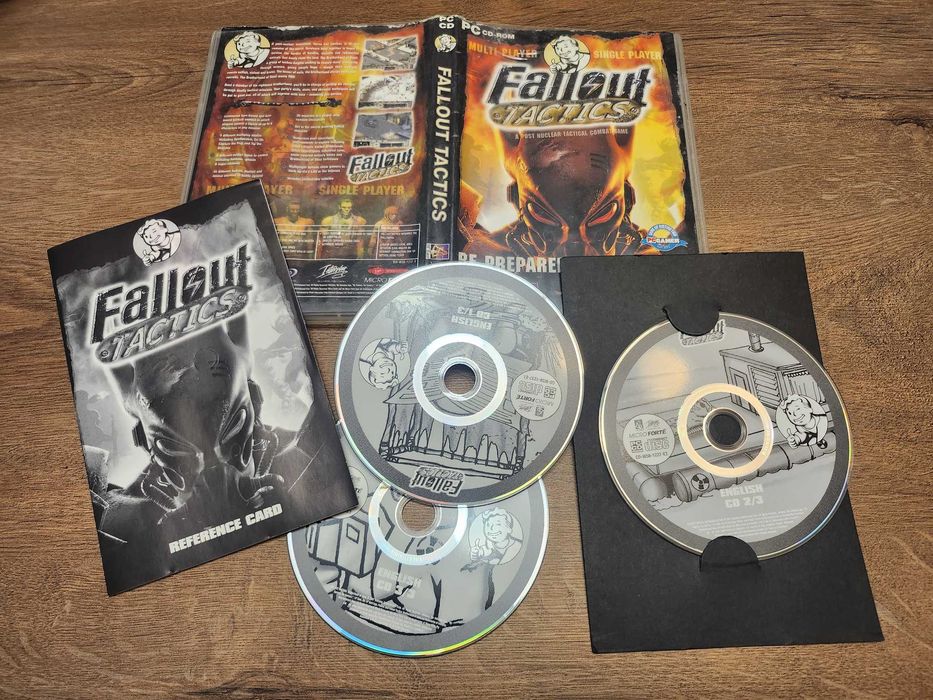 PC Fallout Tactics Kompletna Angielska