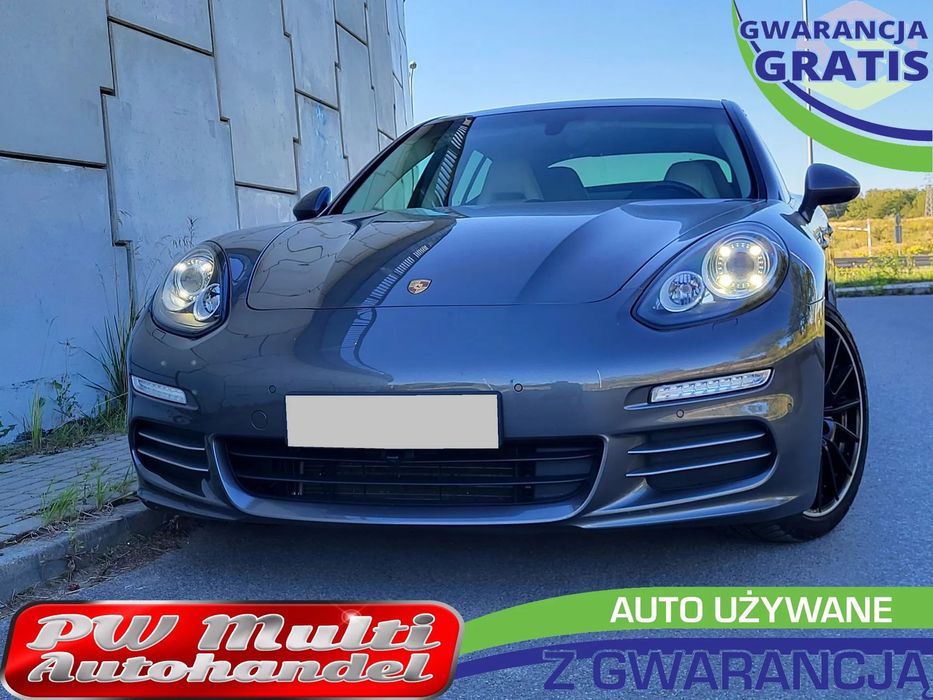 Porsche Panamera I rej 2014 Salon PL Cały w oryginale 4x4 Dociągi ZAMIANA GWARANCJA!