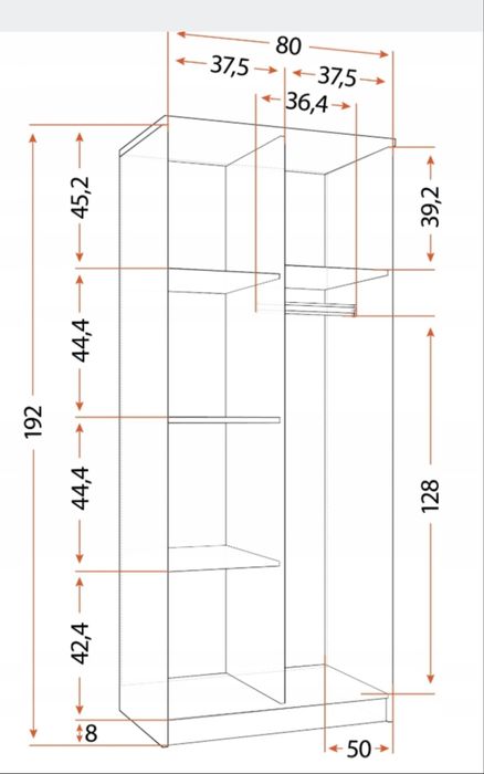 Zestaw mebli mlodzieżowych