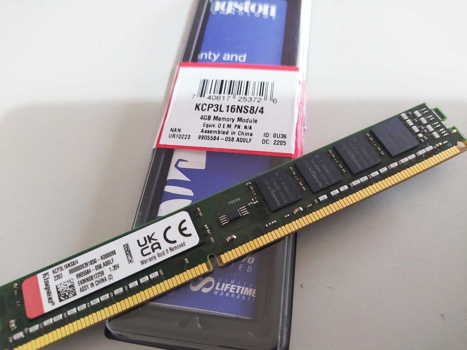 Memória DIM Kingston 4GB