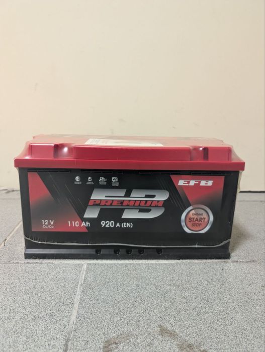 Акумулятори FireBall 100 110 Ah EFB, Нові 2025 року