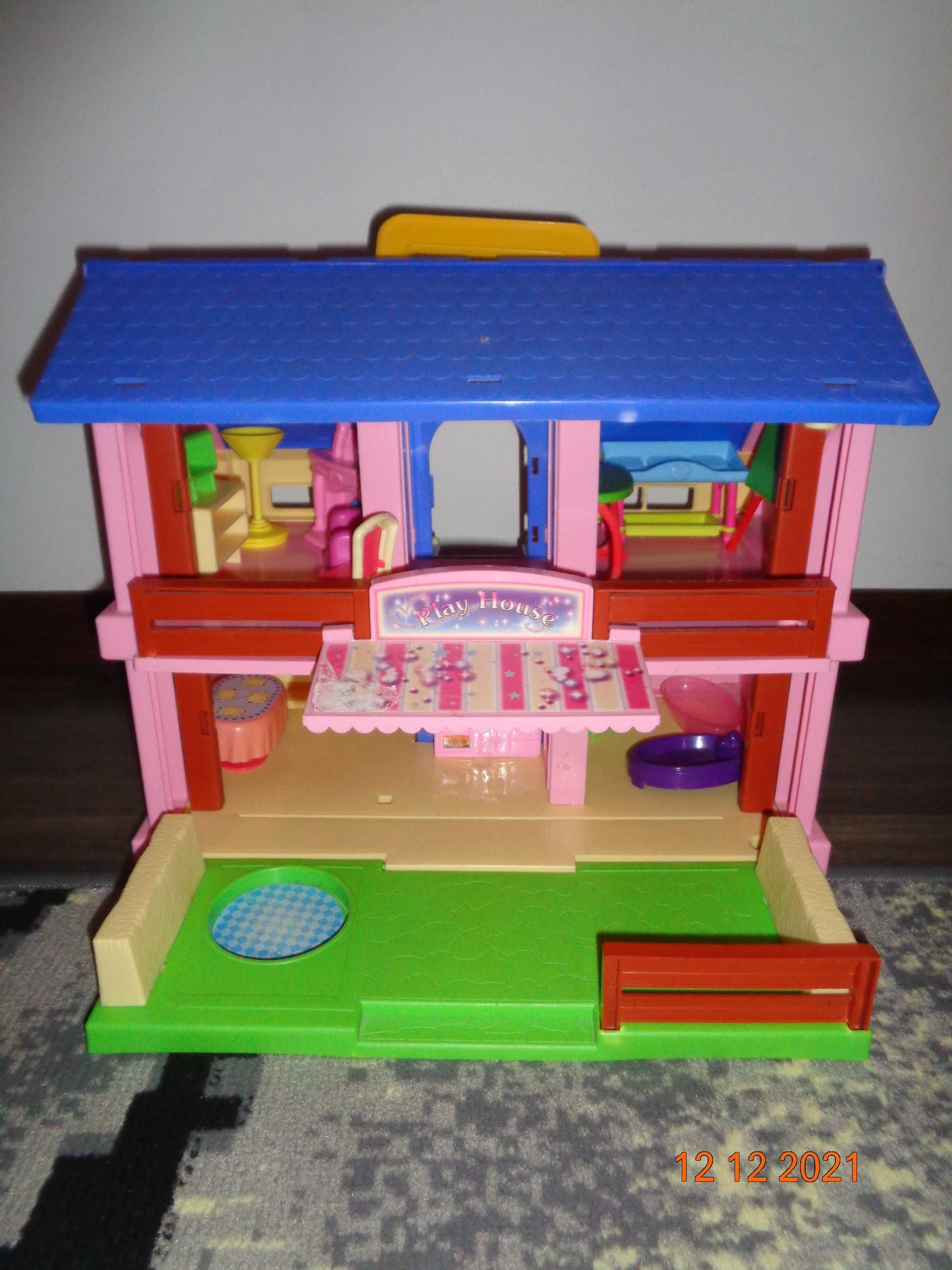 PLAY HOUSE WADER domek dla lalek z akcesoriami