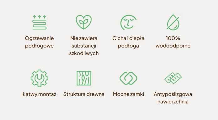 Panel winylowy Bali - podłoga z natury