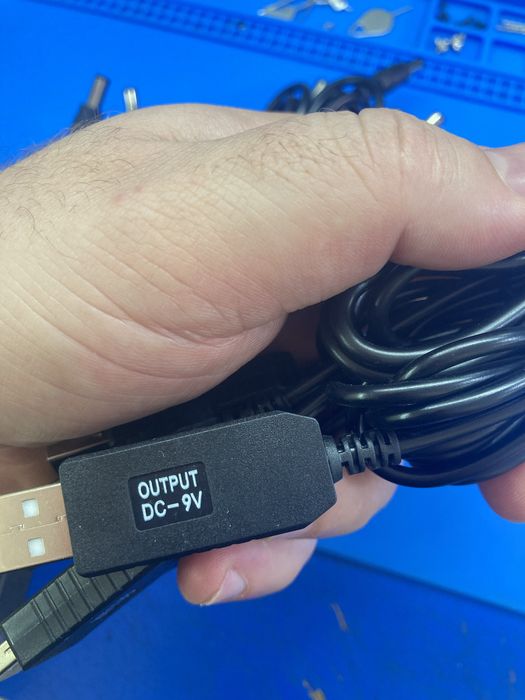 кабели для роутера 5v, 9v, 12v dc
