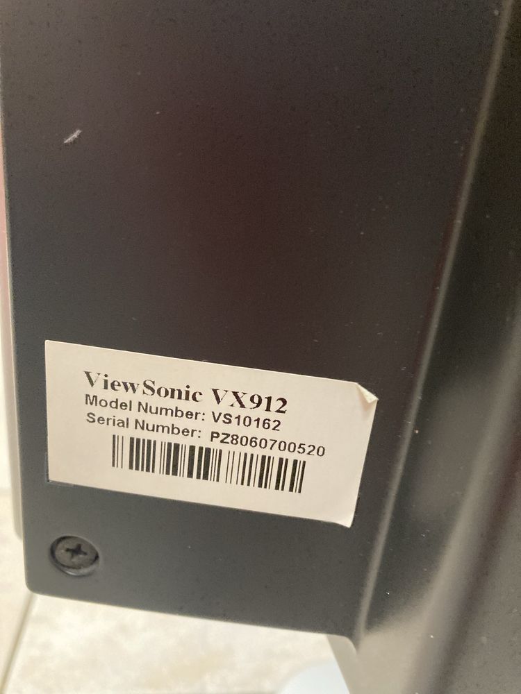 Монітор ViewSonic vx912 монитор