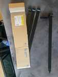 Zawias pasowy 600 mm + hak do przykręcenia do bramy