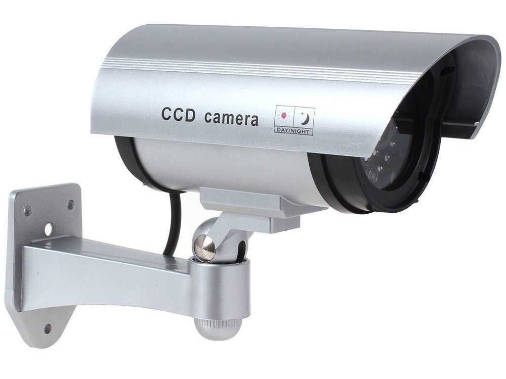 Atrapa KAMERY Monitoring IR LED KAMERA Zewnętrzna Wewnętrzna NOC DZIEŃ