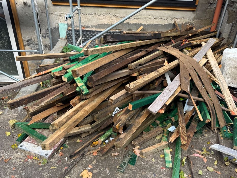 Oddam drewno z demontażu / deski i łaty