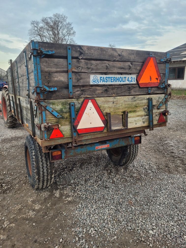 Przyczepa Rolnicza  4,5 tony Fasterholt Navtek Tim