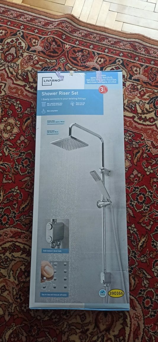 Змішувач, душ livarno shower riser set