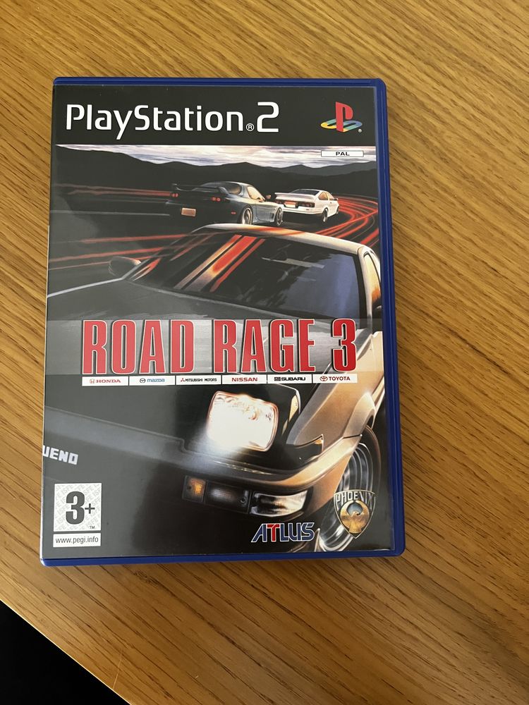PlayStation 2 Slim (Road Rage Jogo)