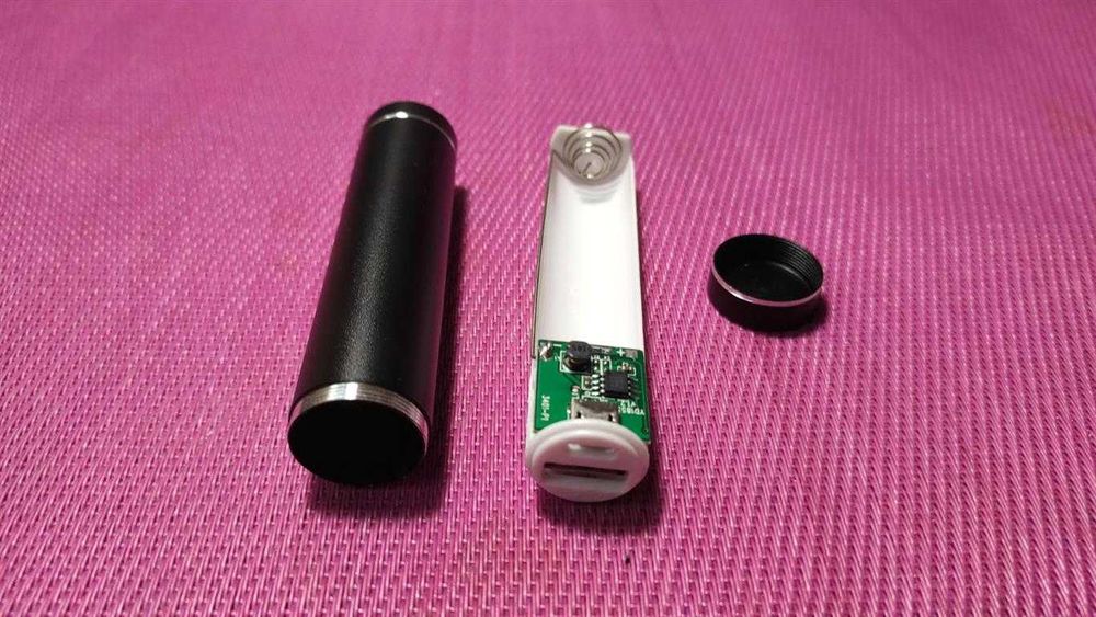 Корпус Power Bank (повербанк), DIY KIT 1×18650, алюминий