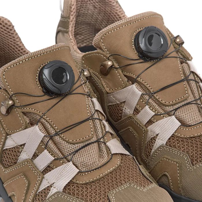 Тактичні кросівки з автошнуровкою чоловічі тактические кроссовки койот