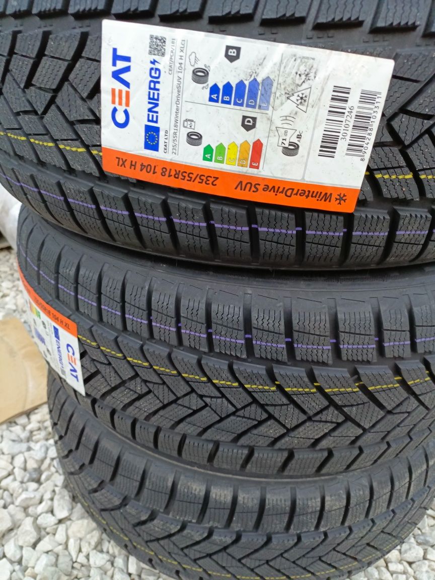 Nowe opony zimowe 235/55/18 Ceat 2024r