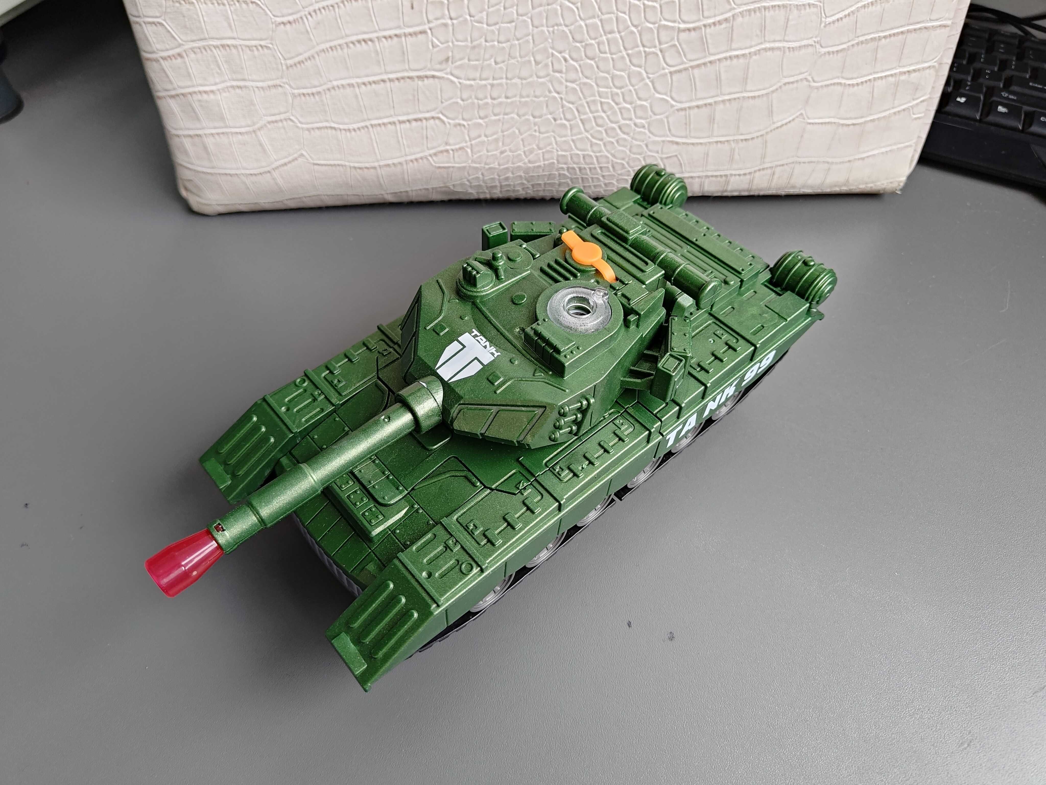 Czołg Robot transformers 2w1 LED Dźwięk para