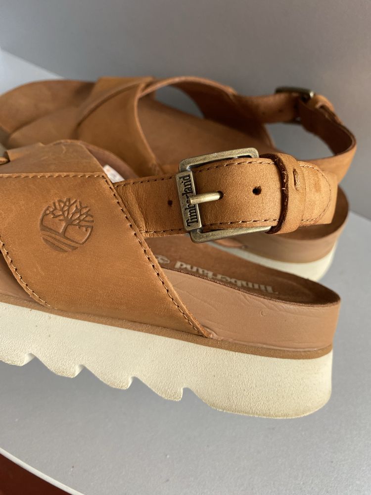 Timberland сандалии сланцы на платформе 37р