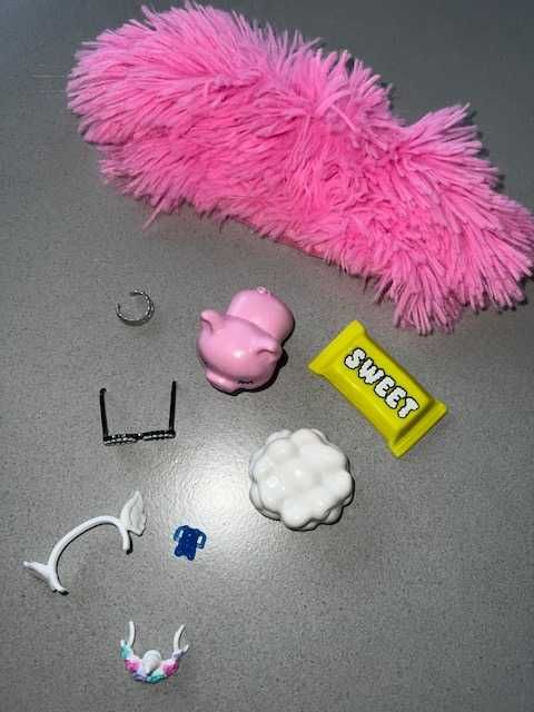BARBIE extra modna lalka+świnkorożec GRN28